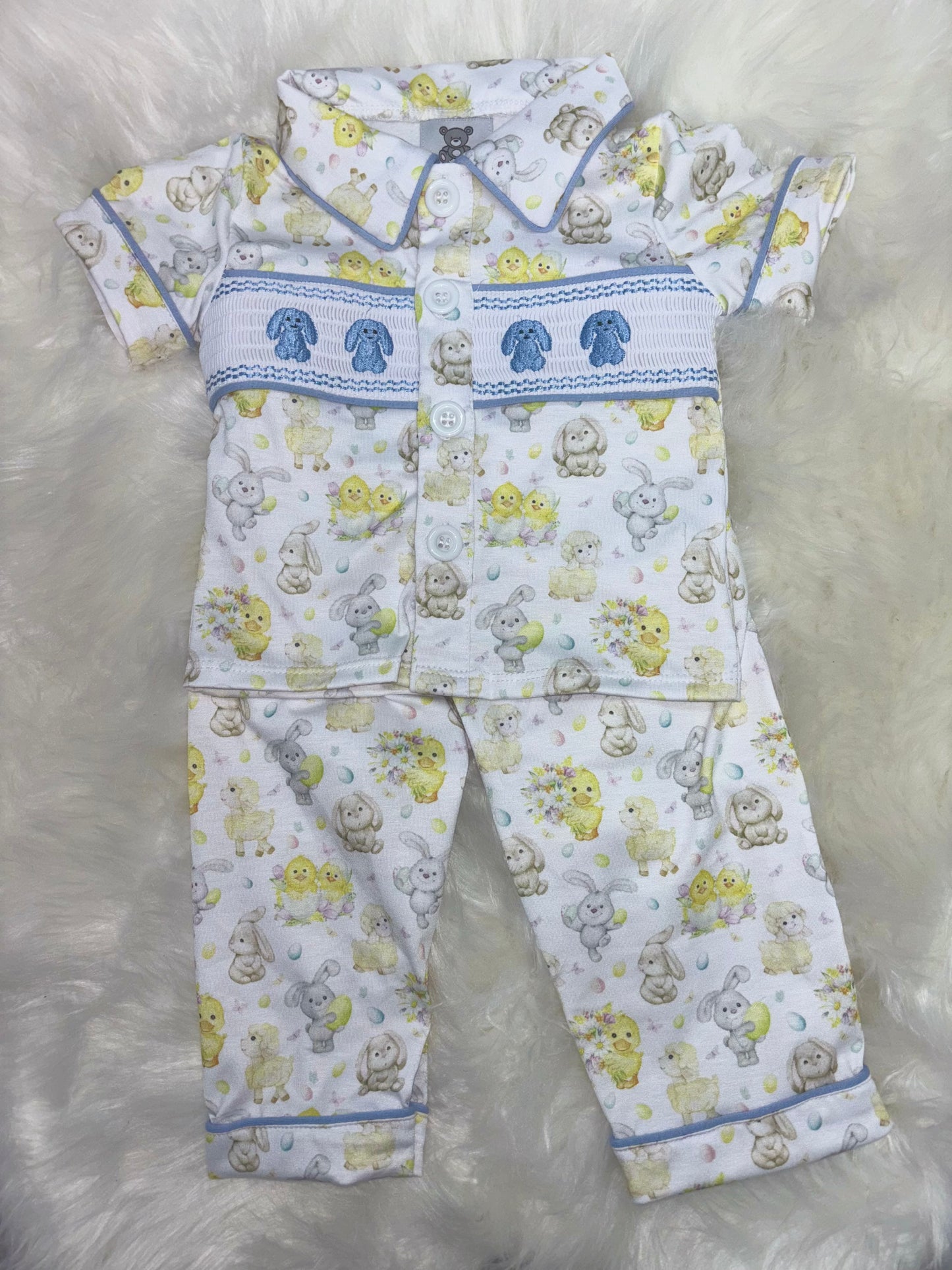 Boys Easter Print Pyjamas