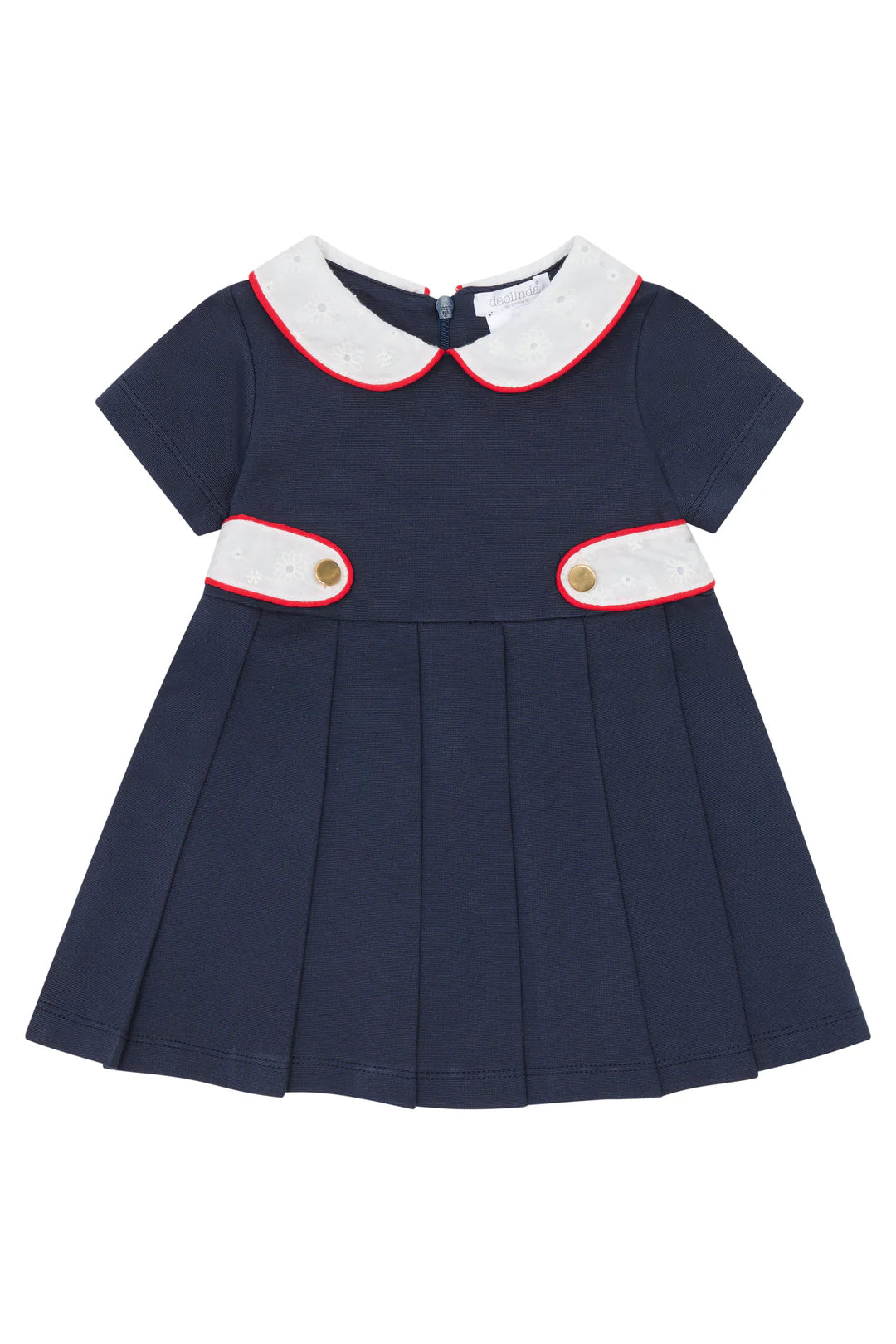 Deolinda Navy & Red Marine Dress DBV25416