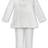 Sarah Louise Ivory Knitted 2 Piece Set 008226