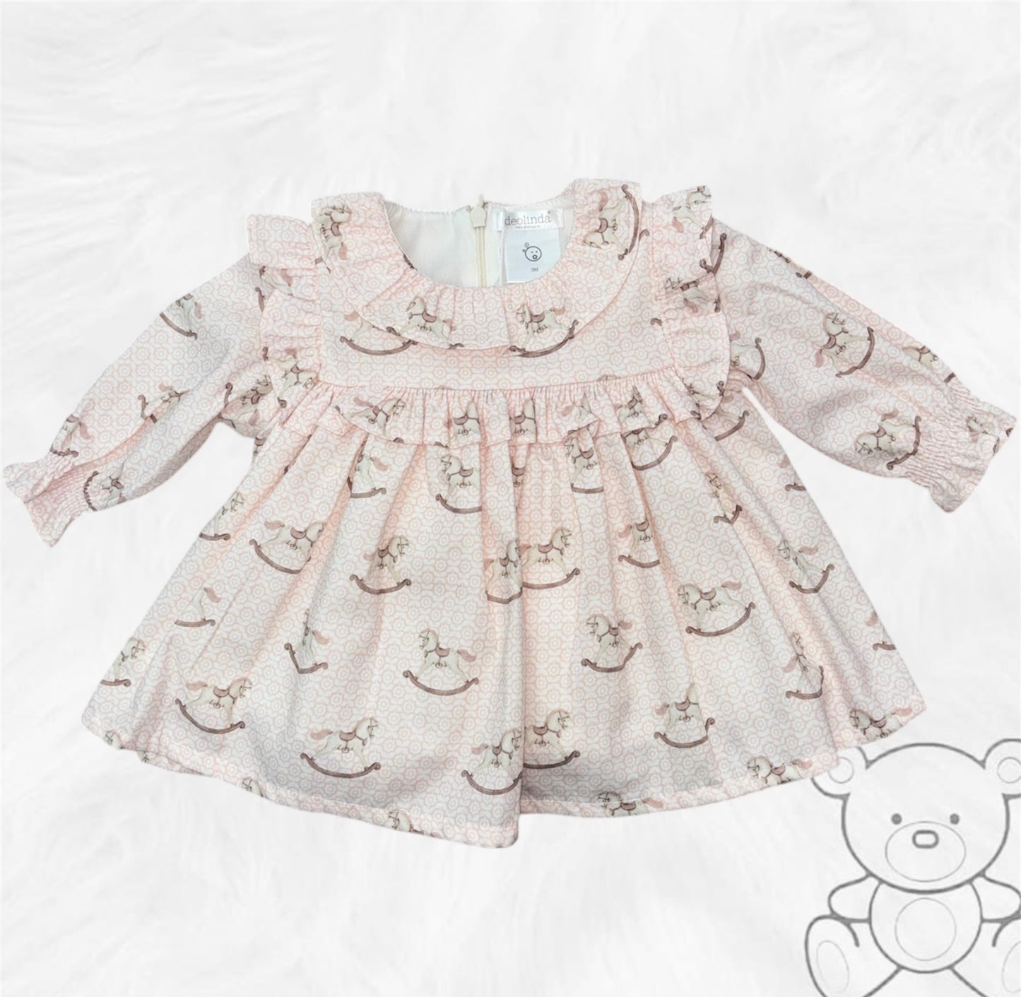 Deolinda Florence Rocking Horse Dress & Pants Set
