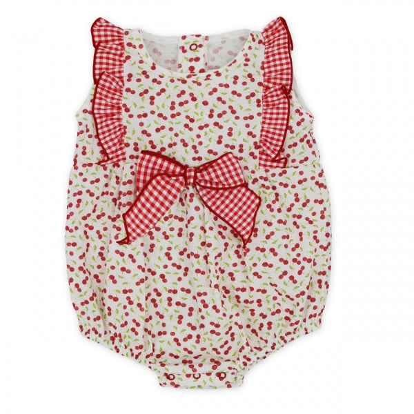 Rapife Cherry Print Romper