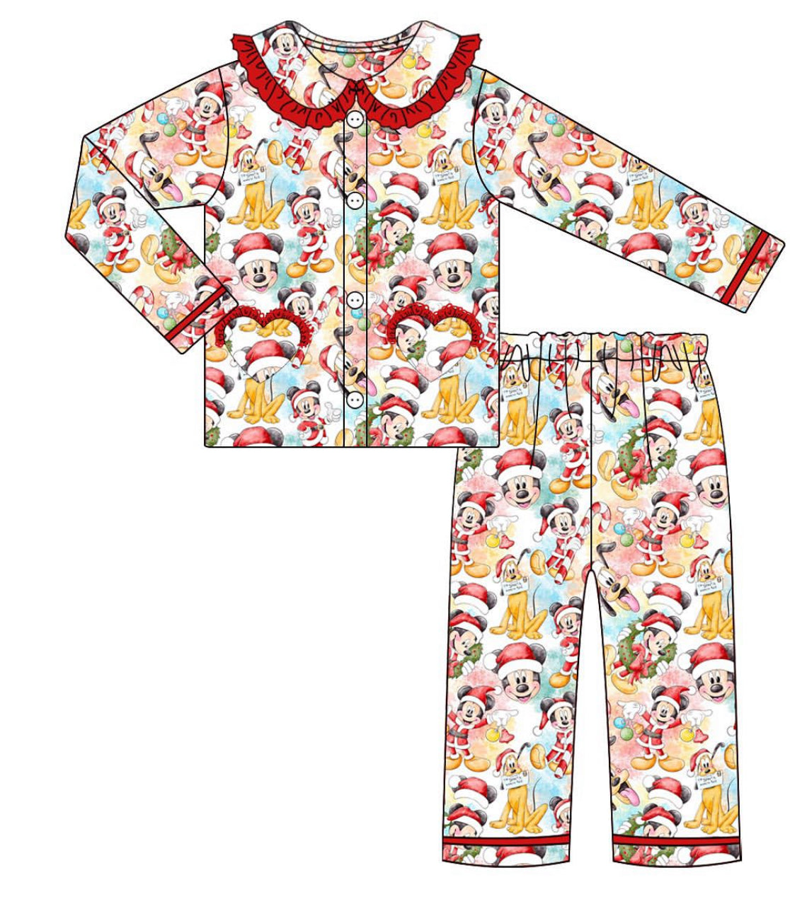 Ladies Magical Christmas Pyjamas