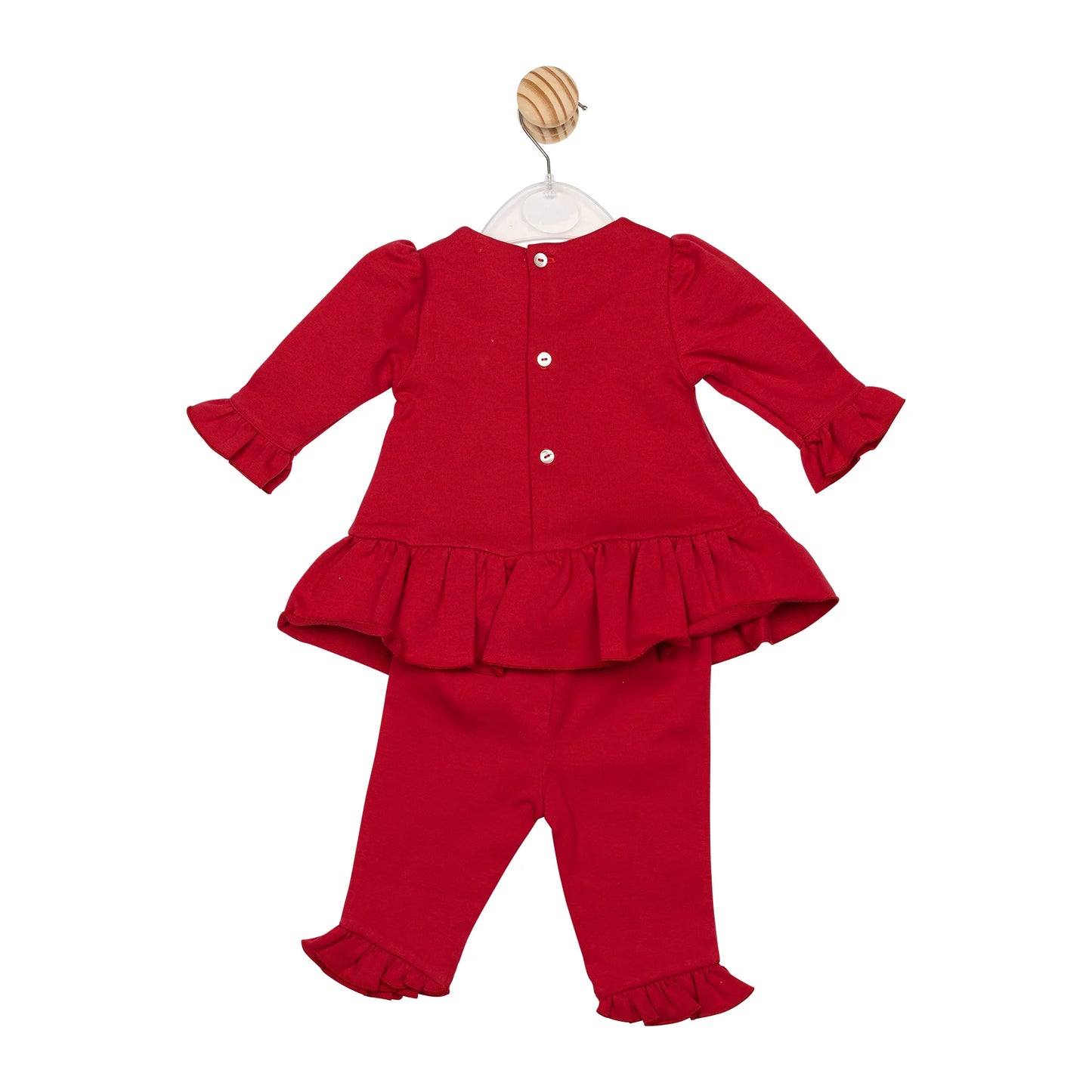 Mintini Red Bow Leggings and Top Set