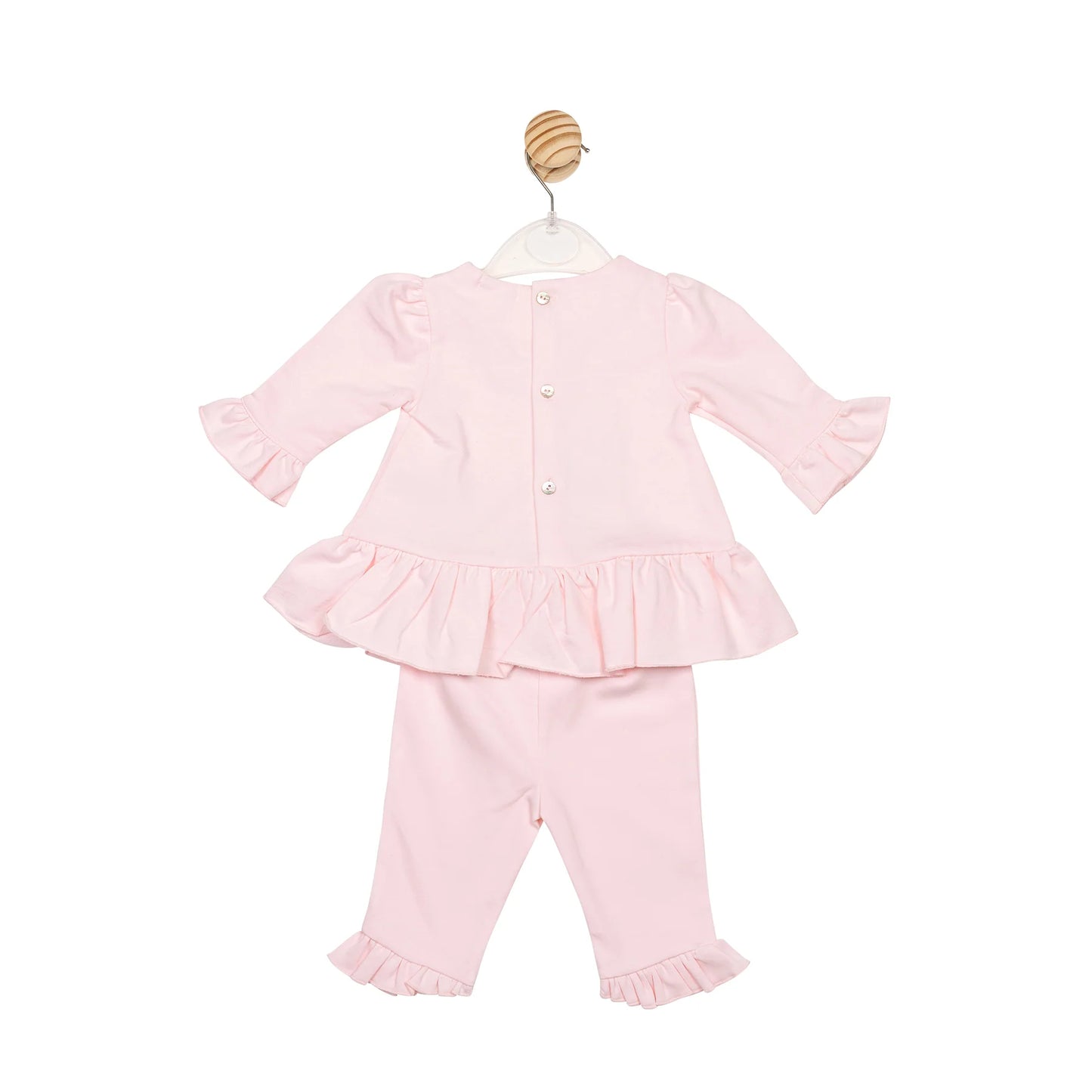 Mintini Pink Bow Leggings and Top Set