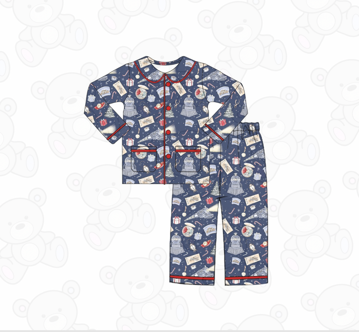 PREORDER Boys Believe Christmas Pyjamas (PRE ORDER DUE OCTOBER/NOVEMBER)
