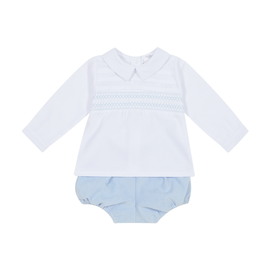 Deolinda Smocked Top & Cord Jam Pants Set DBI24725