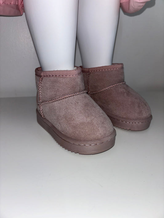 Dusky Pink Boots