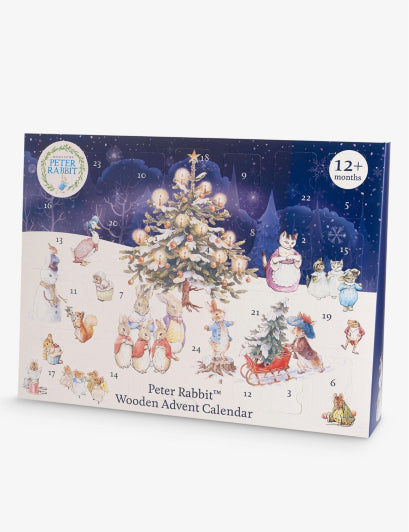 Peter Rabbit Wooden Advent Calender