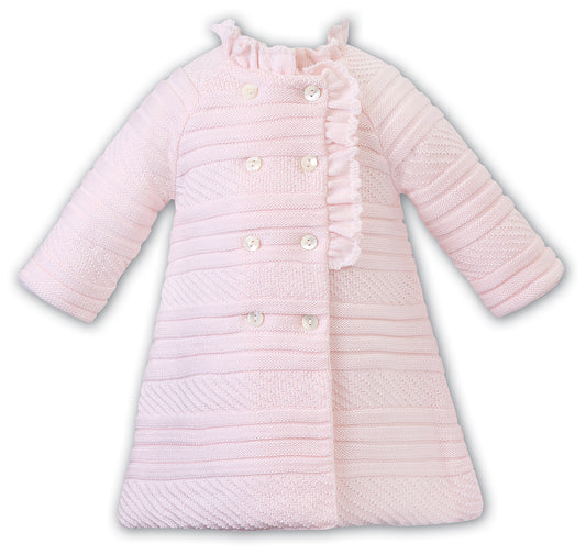 Sarah Louise Pink Coat