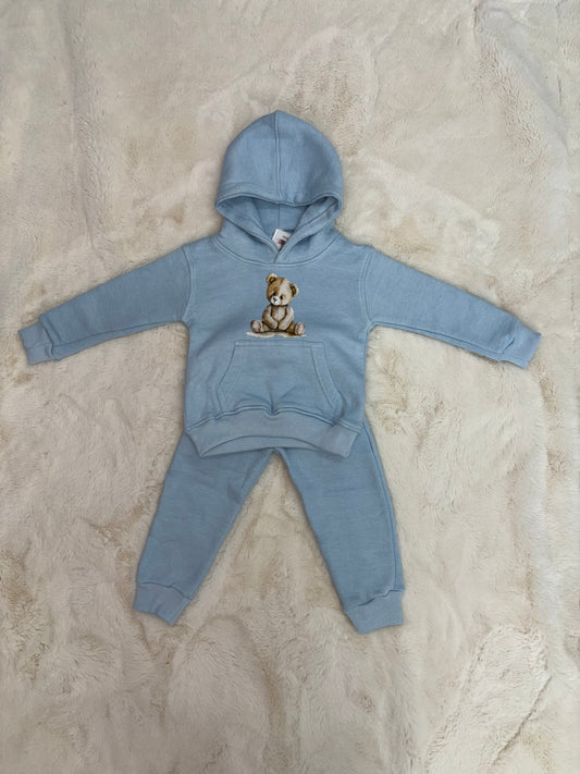 Arlo Bear Baby Blue Tracksuit