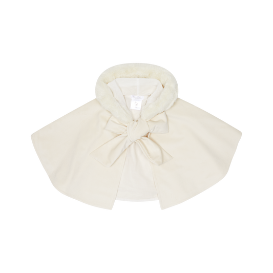 Deolinda Dream Cream Velvet Cape