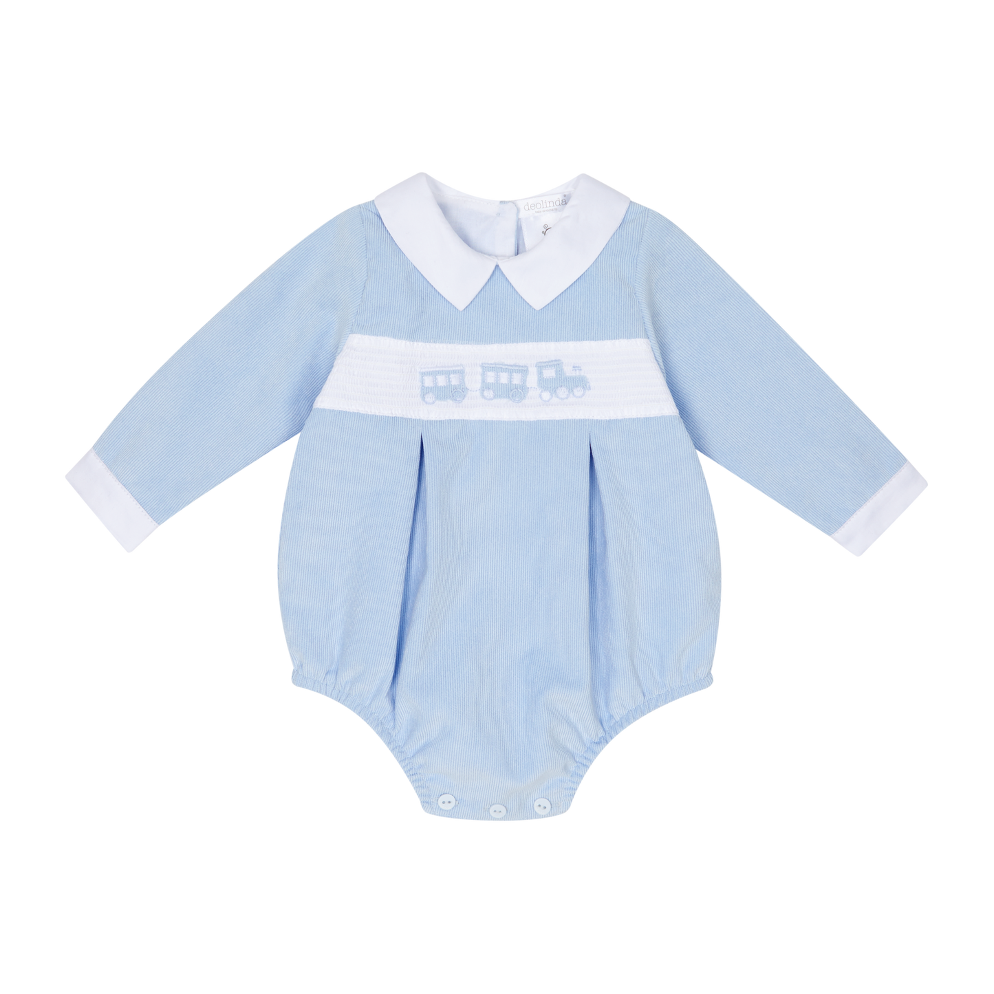 Deolinda Blue Train Romper
