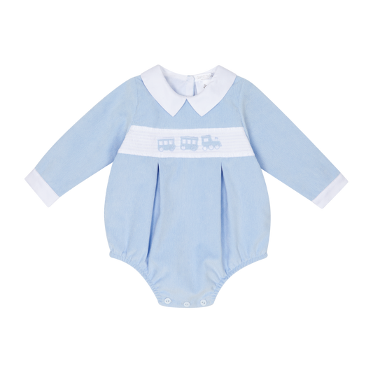 Deolinda Blue Train Romper