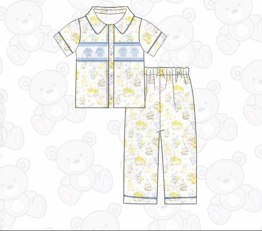 Pre Order Boys Easter Print Pyjamas