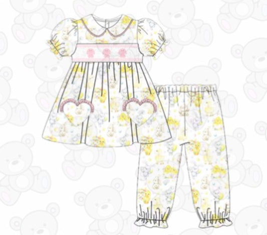 Pre Order Girls Easter Print Pyjamas