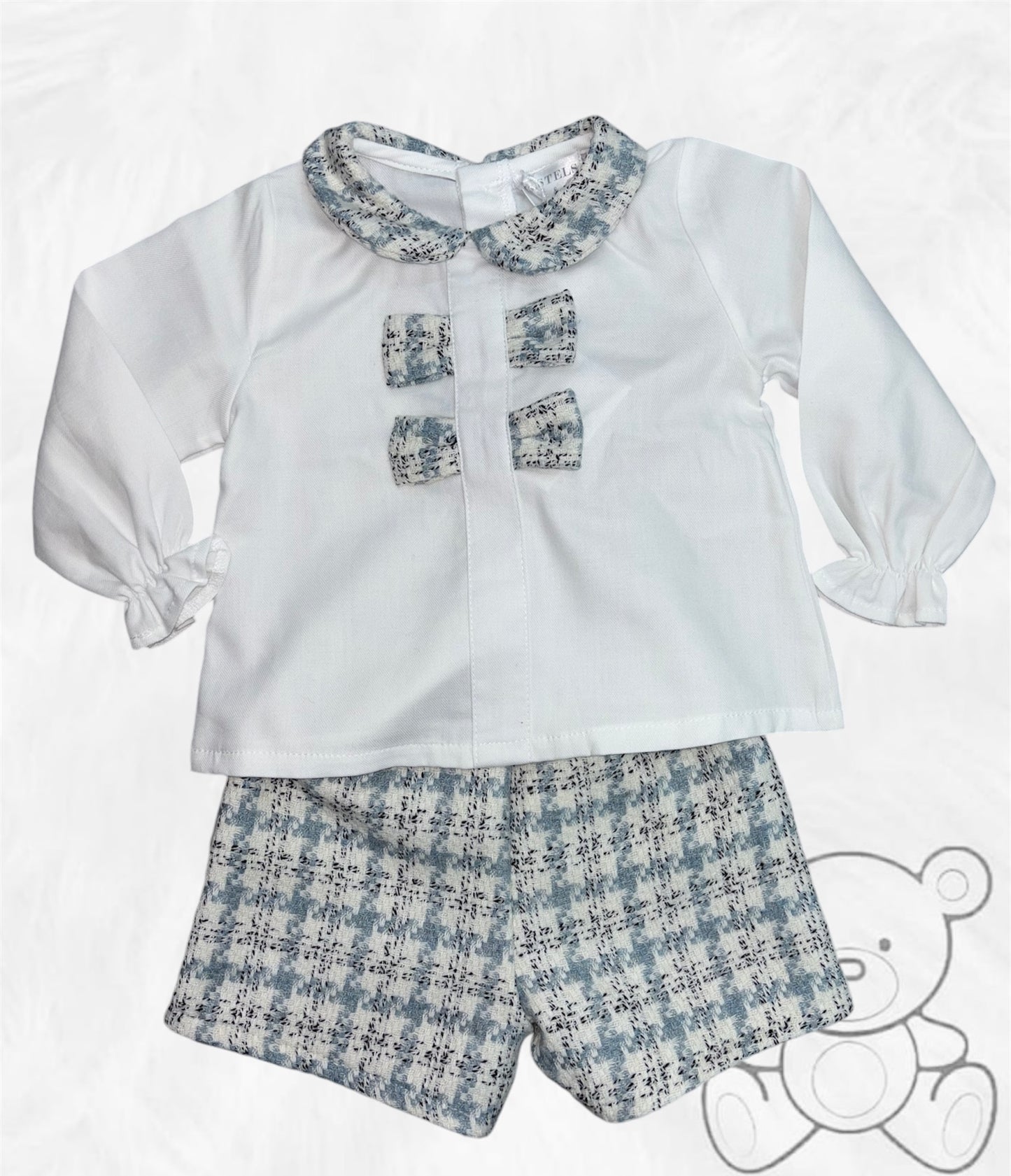 Pastels & Co Cassie Top & Shorts Set PA722A