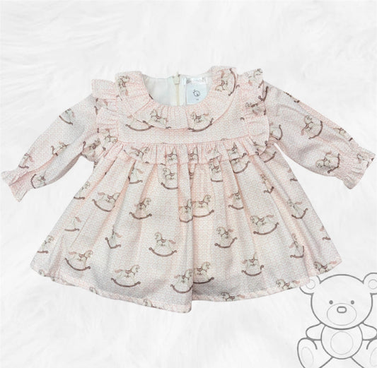 Deolinda Florence Rocking Horse Dress & Pants Set