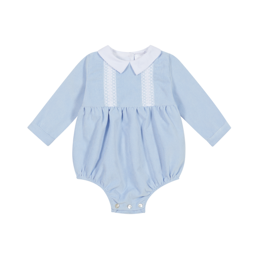 Deolinda Blue Cord Romper DBI24510