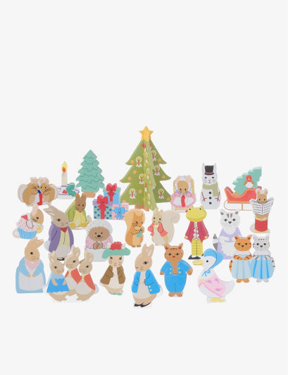 Peter Rabbit Wooden Advent Calender