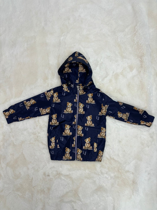 Arlo Collection Navy Teddy Rain Jacket