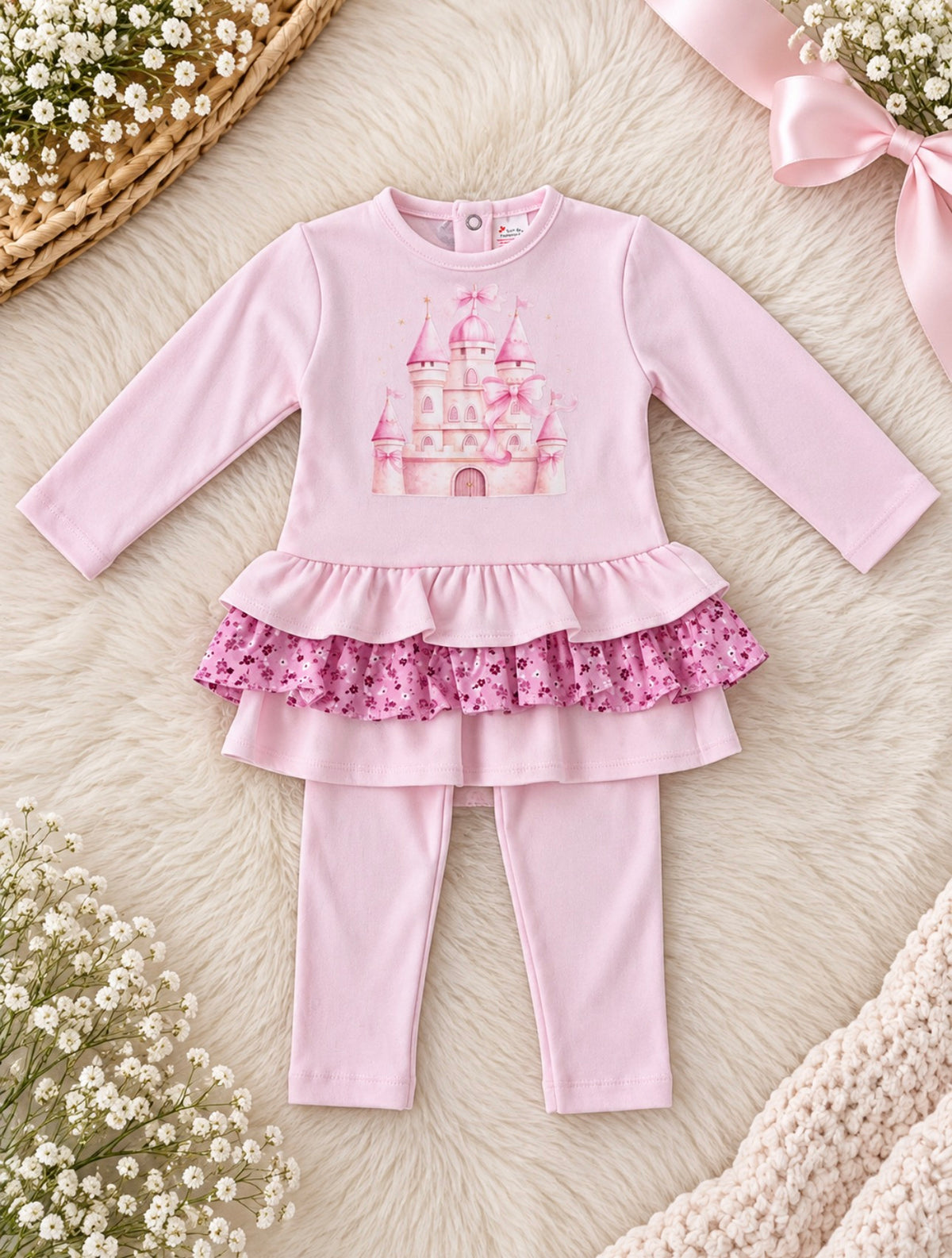Pink Castle Lounge Set