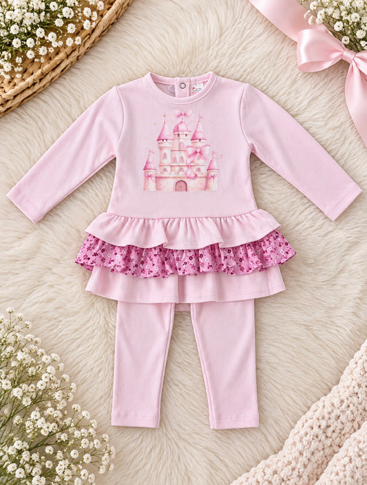 Pink Castle Lounge Set