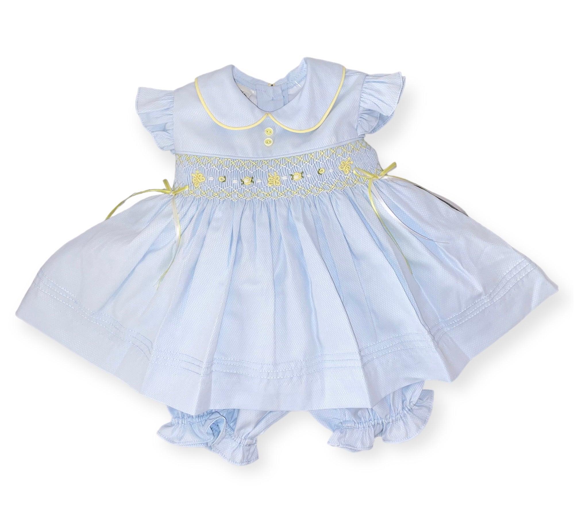 Pretty originals clearance smocked dress