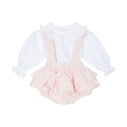 Deolinda Ruffle Shirt & Bloomer Set