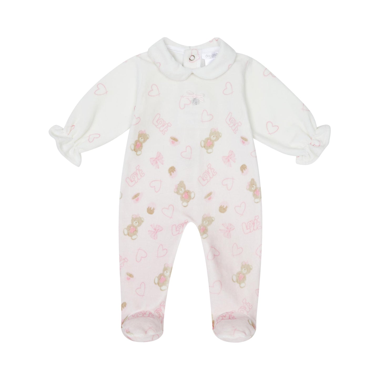 Deolinda Teddy Love Sleepsuit