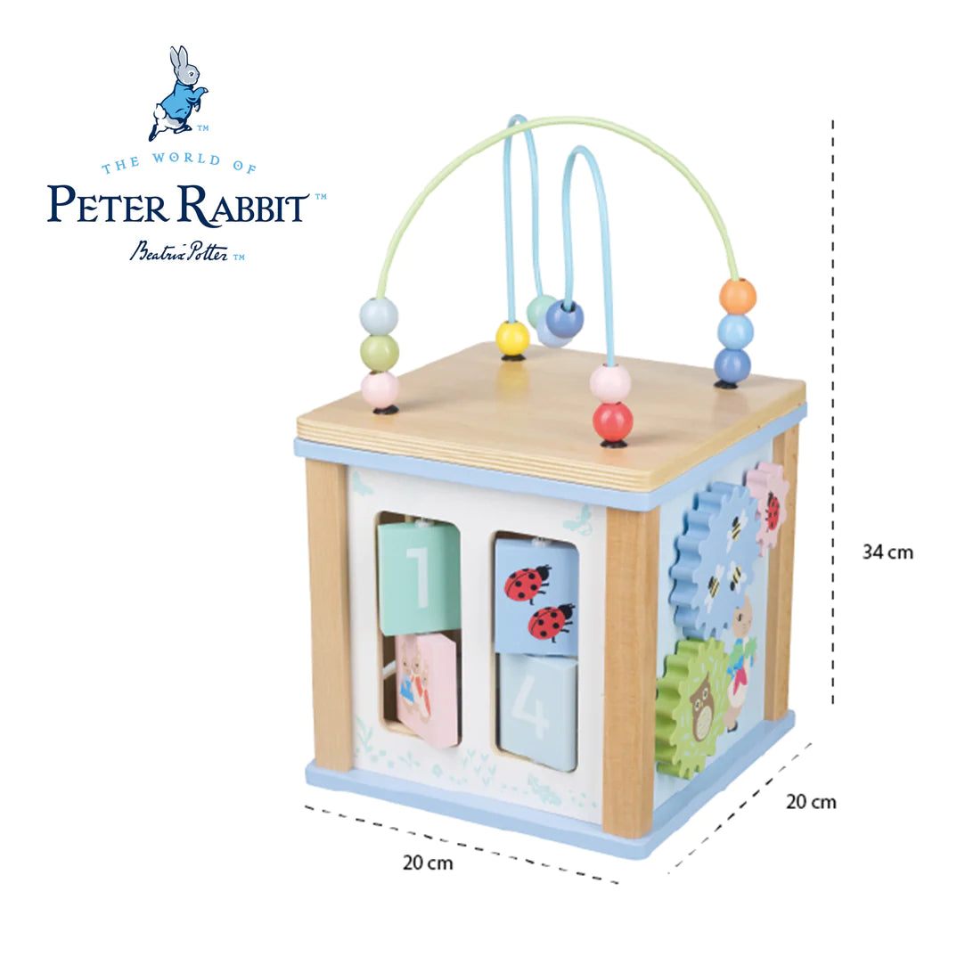 Peter Rabbit Wooden Activity Cube