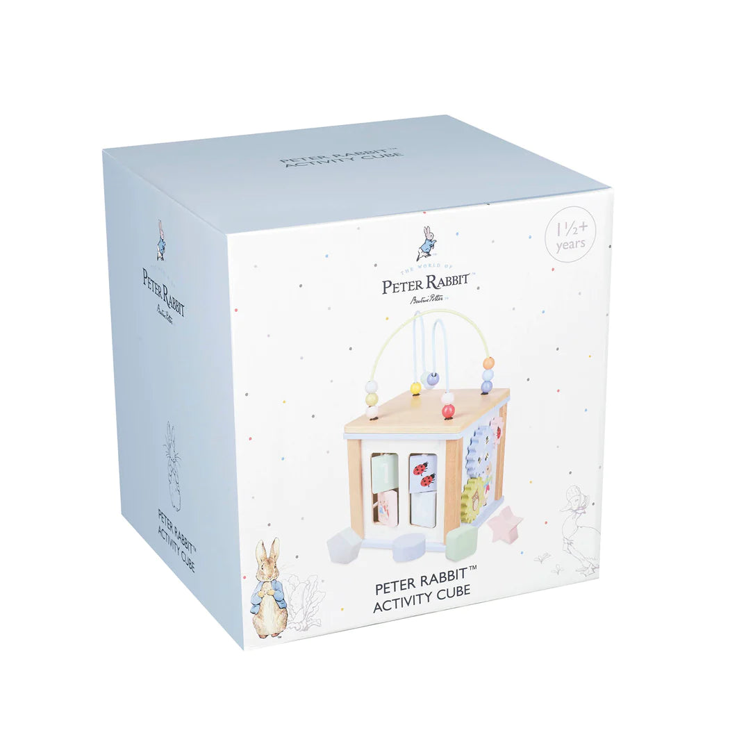 Peter Rabbit Wooden Activity Cube