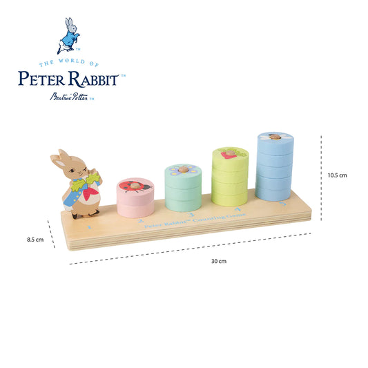 Peter Rabbit Wooden Counting Game