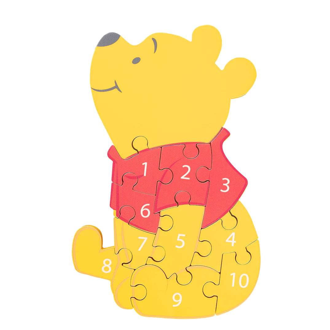 Disney Winnie the Pooh Wooden Number Puzzle