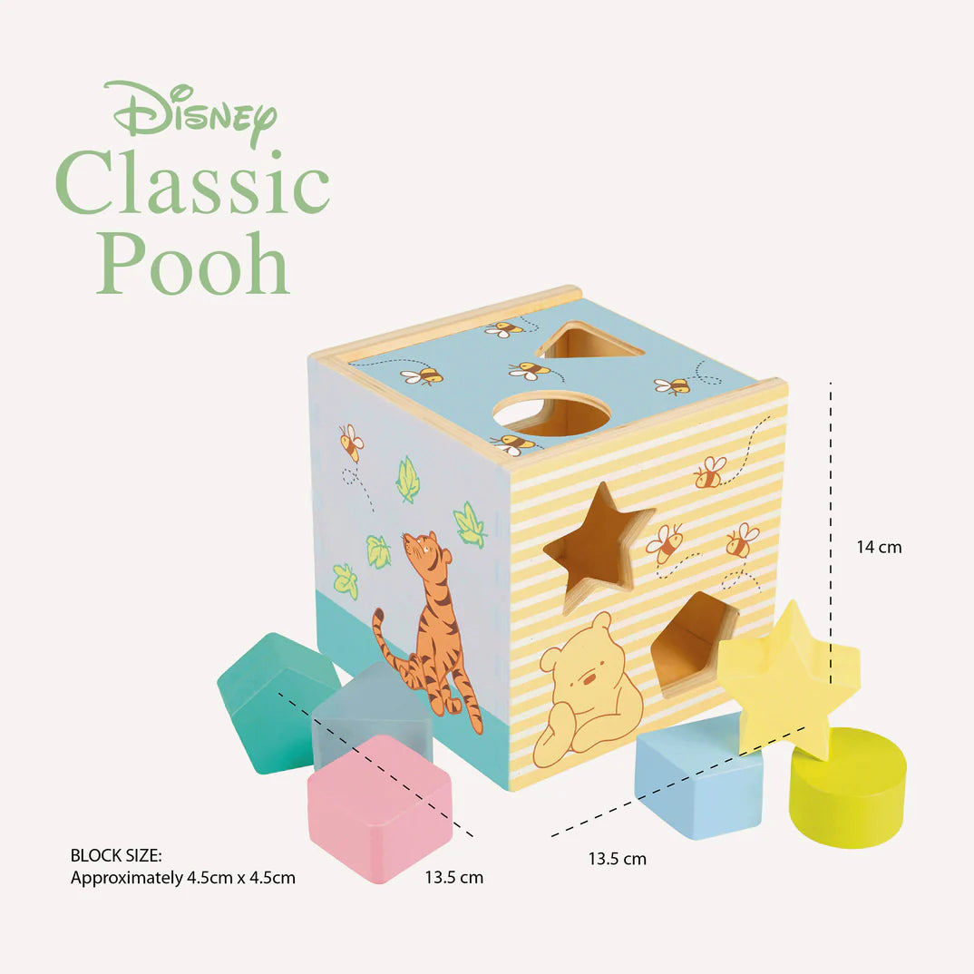 Disney Classic Pooh Wooden Shape Sorter