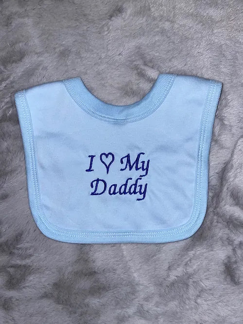 I Love My Daddy Bib