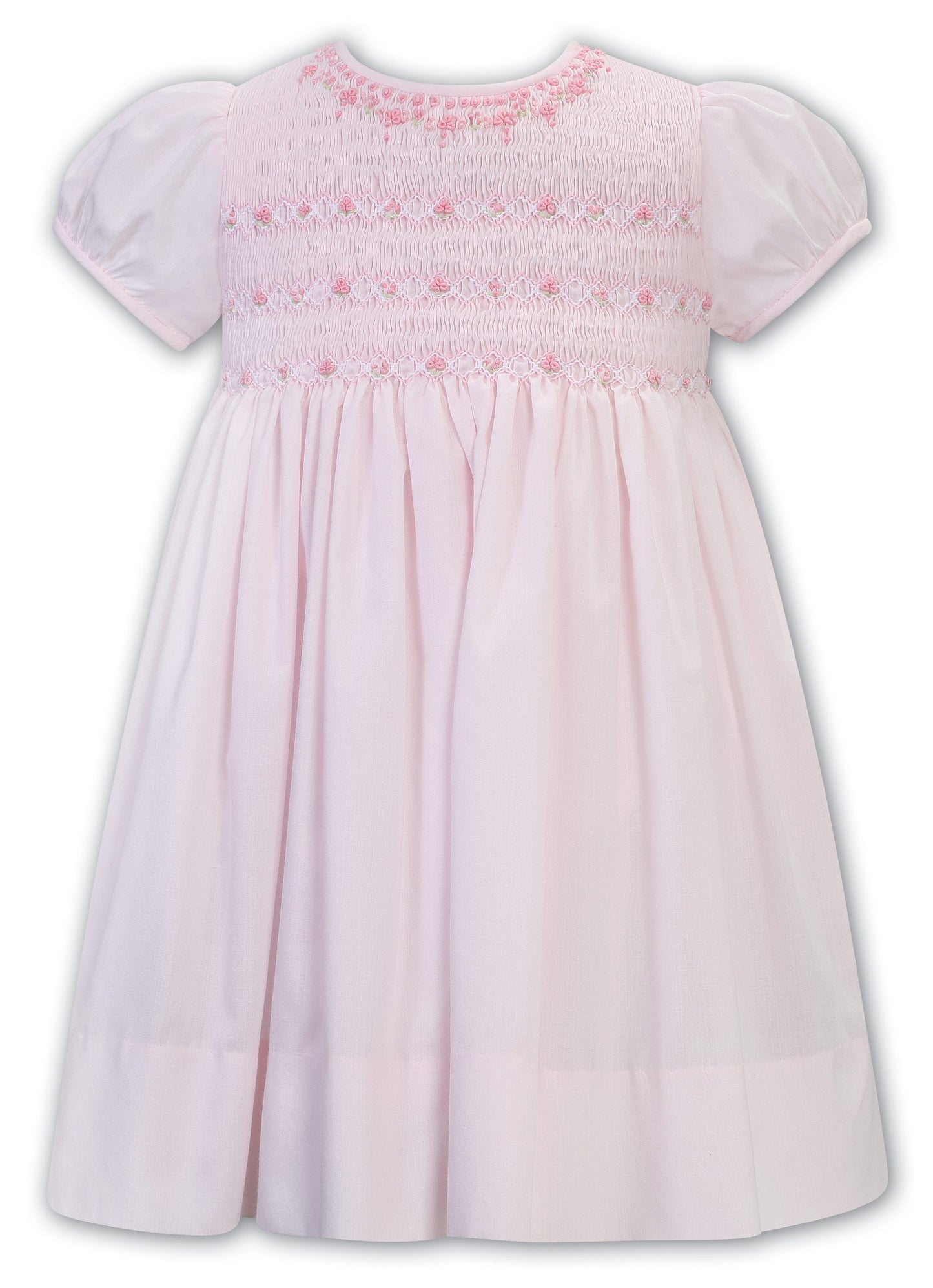 Sarah Louise Pink Hand Smocked Dress