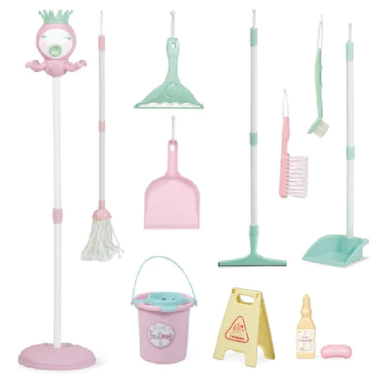 Pink Cleaning Play Set