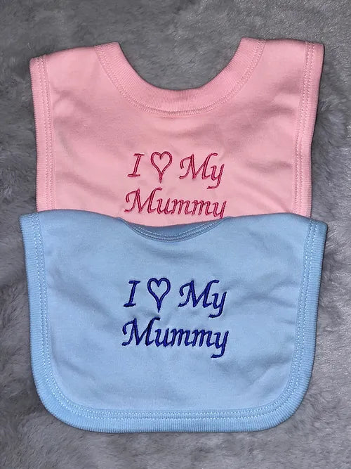 I Love My Mummy Bib