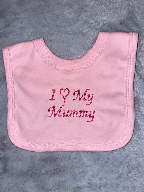 I Love My Mummy Bib