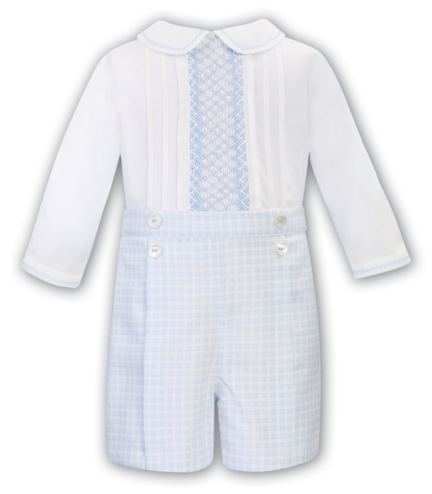 Sarah Louise Blue & White 2 Piece Set