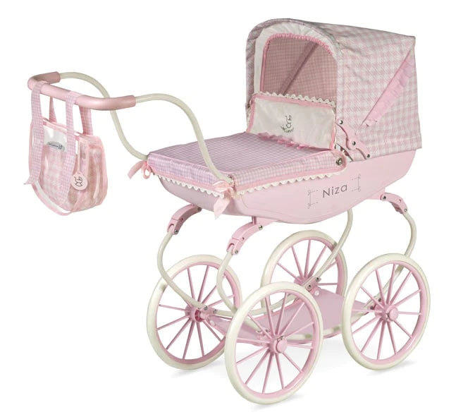 Pink Vintage Dolls Pram